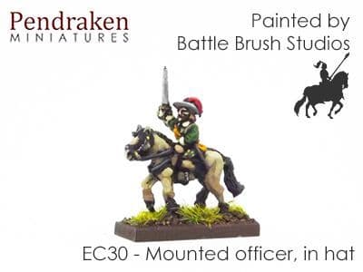 Mounted officer, in hat (5)