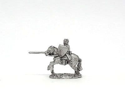 Mounted sergeant with lance