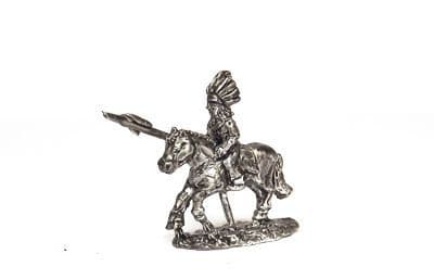 Mounted, with spear lowered (5)