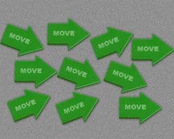 Move Tokens, Green (10)