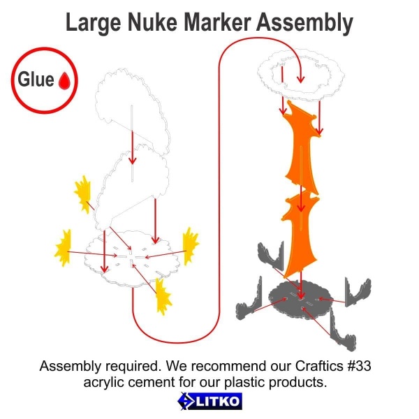 Nuke Markers, Large
