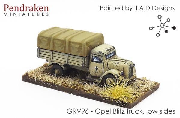 Opel Blitz truck, low sides