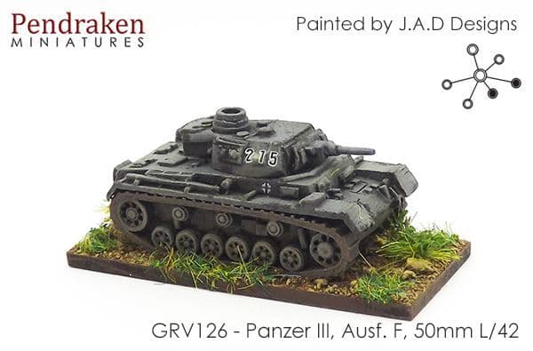 Panzer III Ausf. F, 50mm L/42