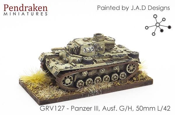 Panzer III Ausf. G/H, 50mm L/42