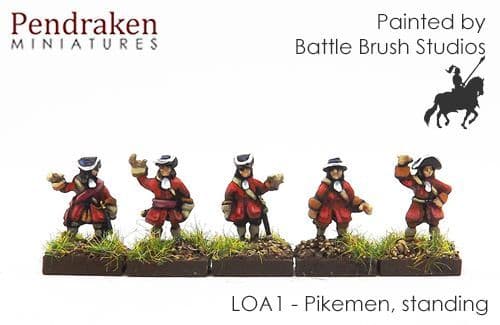 Pikemen, standing