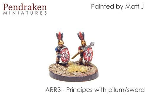 Principes with pilum/sword