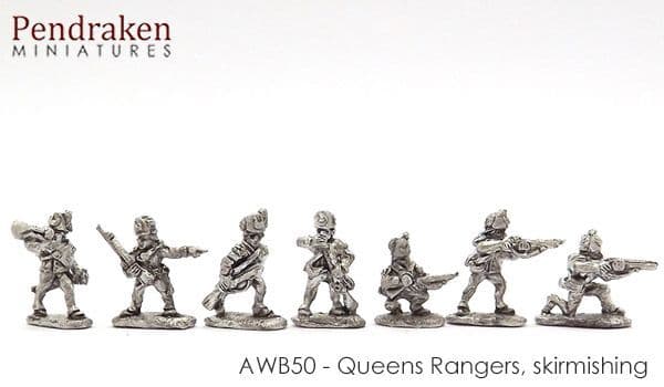 Queen's Rangers, skirmishing