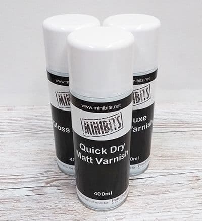 Quick Dry Matt Varnish, 400ml