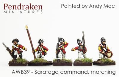 Saratoga command, marching (15)