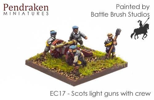 Scots light guns with crew (2)