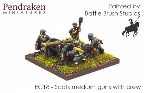 Scots medium guns with crew (2)