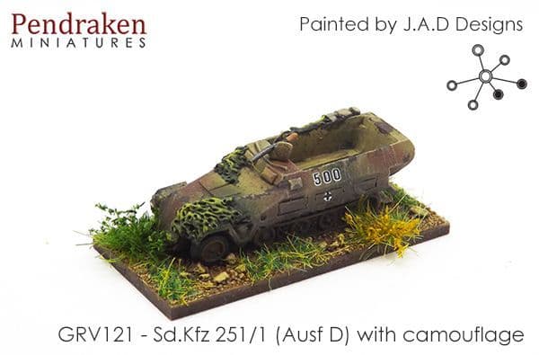 Sd.Kfz 251/1 (Ausf D) with camouflage