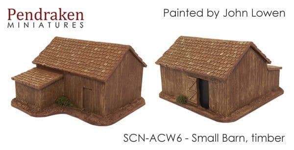 Small barn, timber