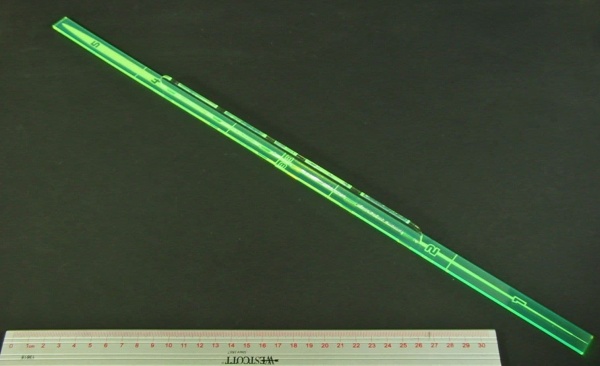 Space Fighter Range 5 Fire Gauge, Fluorescent Green