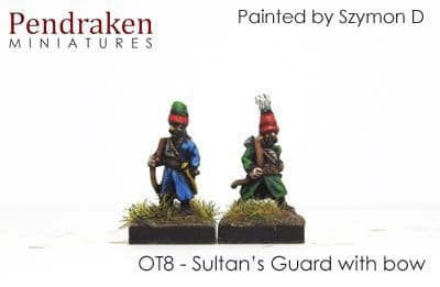 Sultans guard with bow