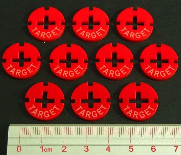 Target Tokens, Red (10)