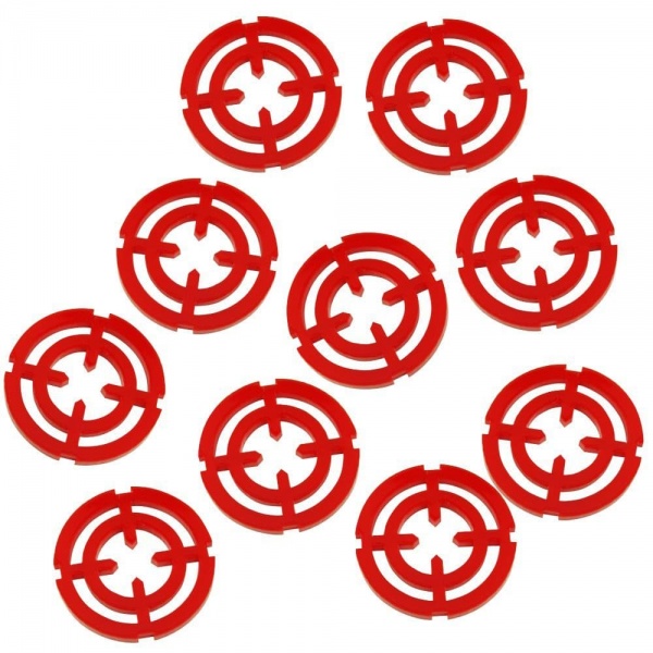 Targeting Reticle Tokens, Red (10)