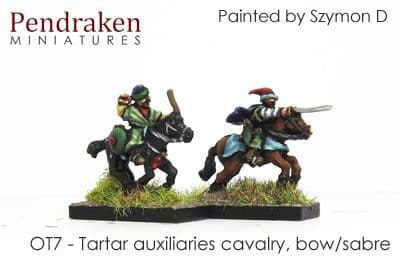 Tartar auxiliaries cavalry bow/sabre