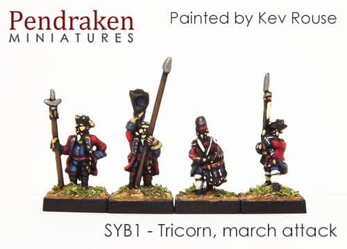 Tricorn, march attack