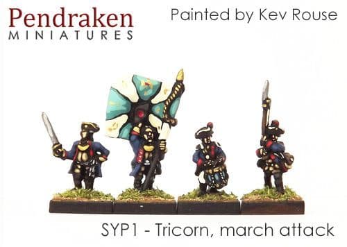 Tricorn, march attack