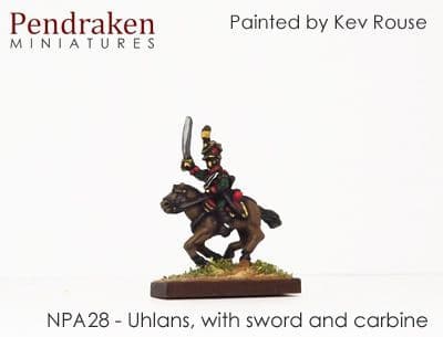 Uhlans, with sword and carbine (8)