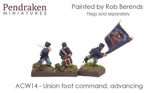 Union foot command, advancing (15)