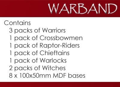 Warband Dark Elves Army Pack
