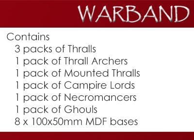 Warband Eldritch Vampire Army Pack