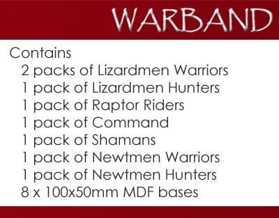 Warband Lizardmen Army Pack