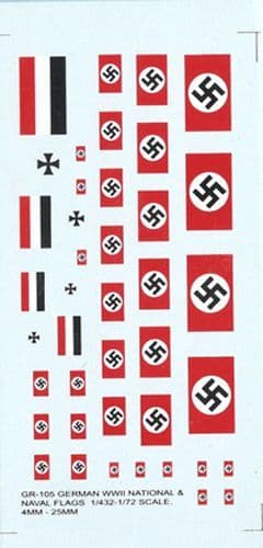 WWII German National Flag [1/432-1/72]