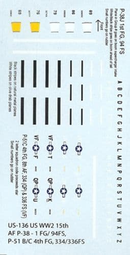 WWII US Aircraft Markings 2 [1/285]